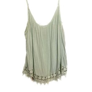 Forever 21 Light Green Tank/Cami - 1X